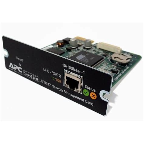 acp smart.slot web management card|apc network management card network settings.